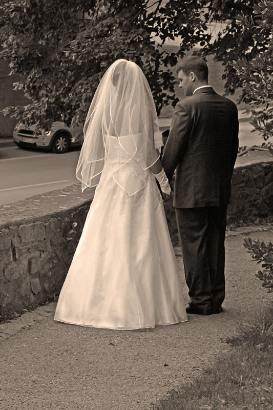 Hochzeit Sepia 2