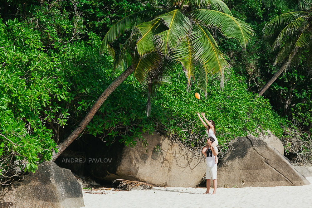 Hochzeit Seychellen.