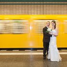 Hochzeit/ Shooting im U-Bahnhof