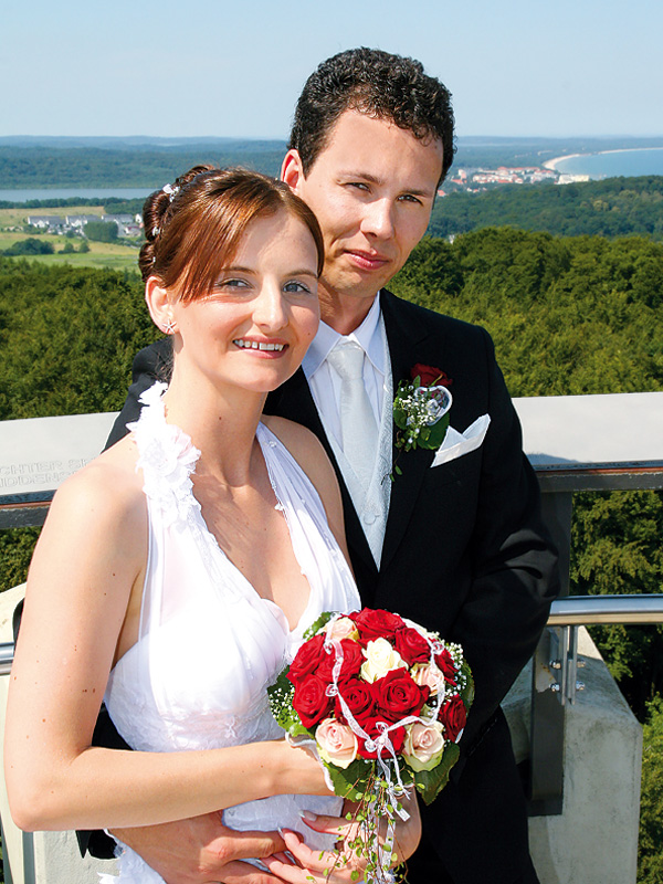Hochzeit über Rügen