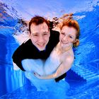 Hochzeit Unterwasser Fotoshooting - underwater wedding photography