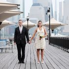 Hochzeit vor der Skyline Manhattans