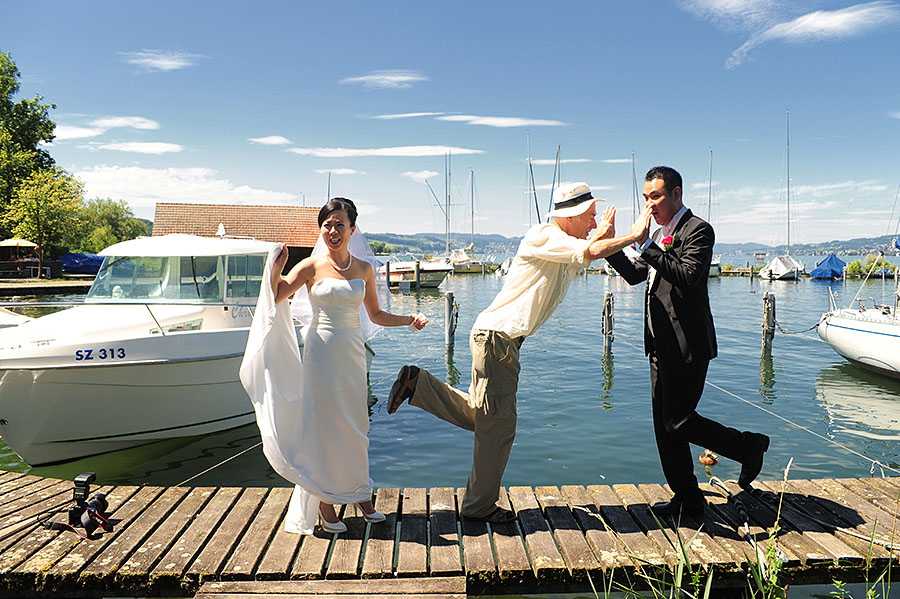 Hochzeit zu drit