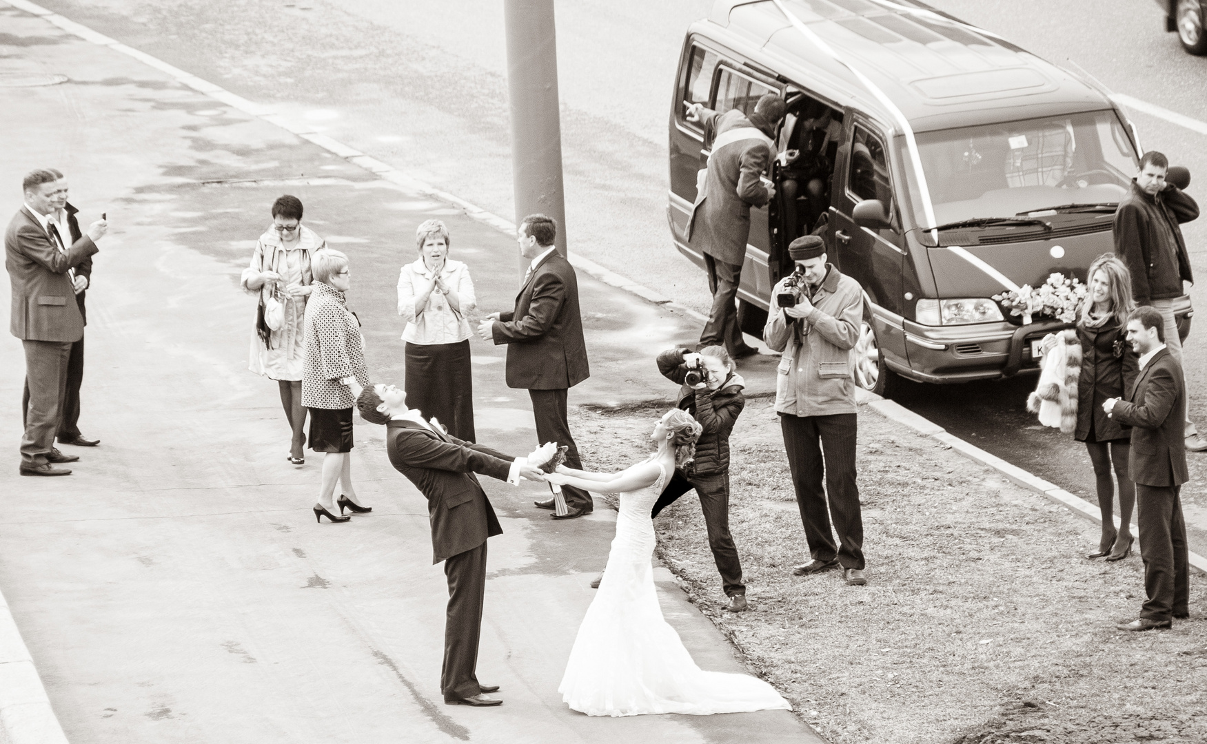 Hochzeitfotos in Moskau b