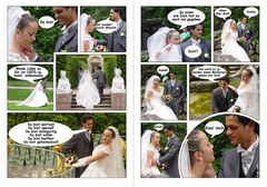 Hochzeits-Comic