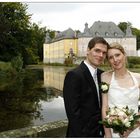 Hochzeits-Regenpausen-Schnell-Shooting im Schlosspark