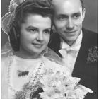 Hochzeitsbild um 1954