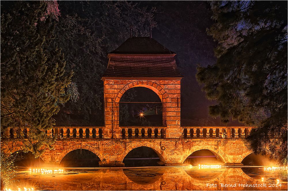 Hochzeitsbrücke Schloß Dyck 2014 ...