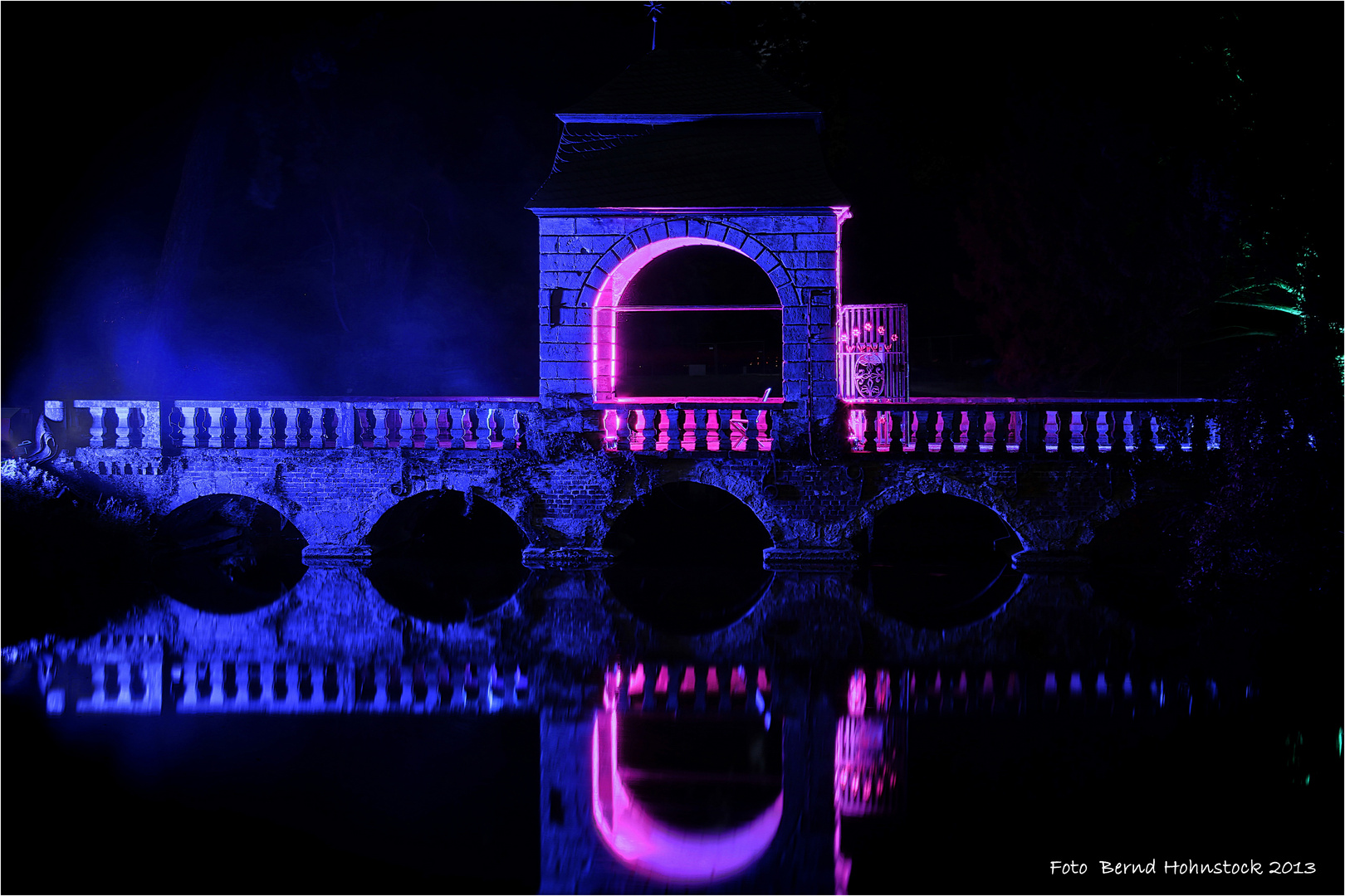 Hochzeitsbrücke Schloß Dyck Illumina 10.0