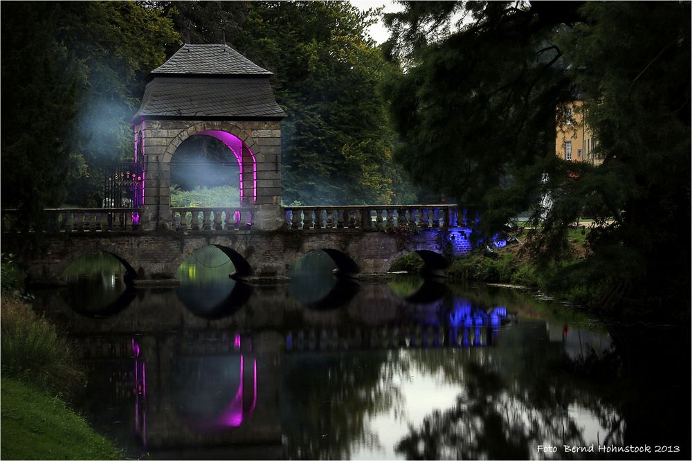 Hochzeitsbrücke ..... Schloß Dyck zur Illumina 10.0