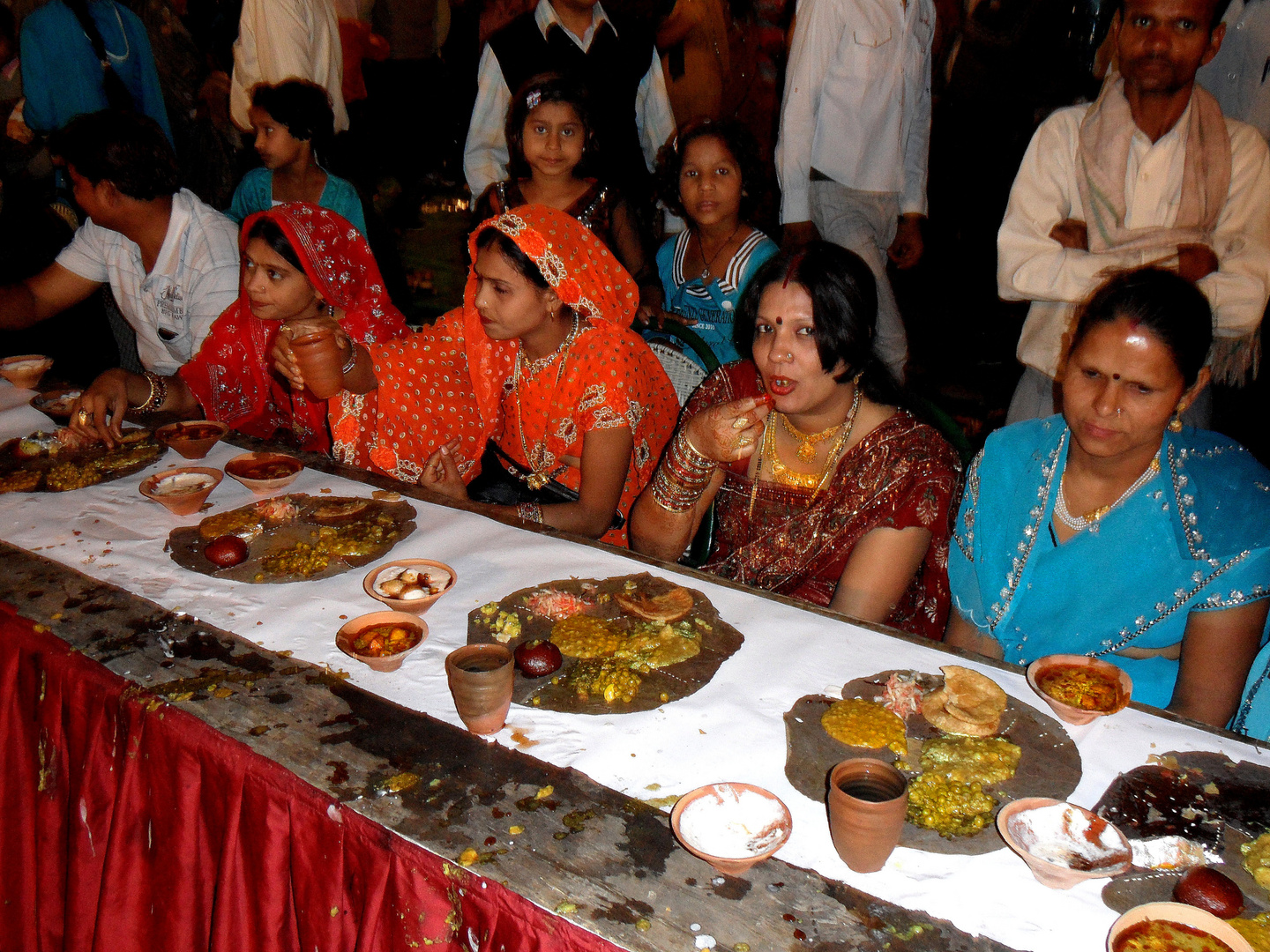 Hochzeitsessen in Delhi