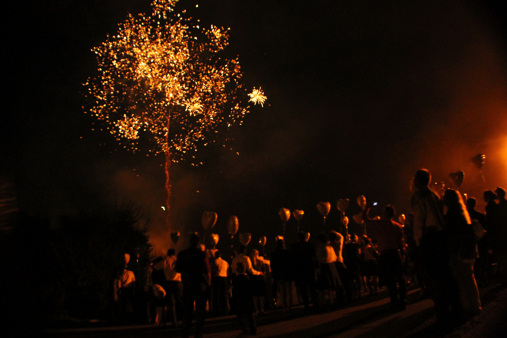 Hochzeitsfeuerwerk