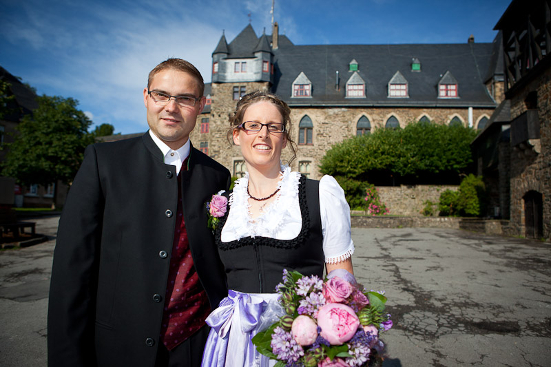 Hochzeitsfoto: Solingen Schloss Burg