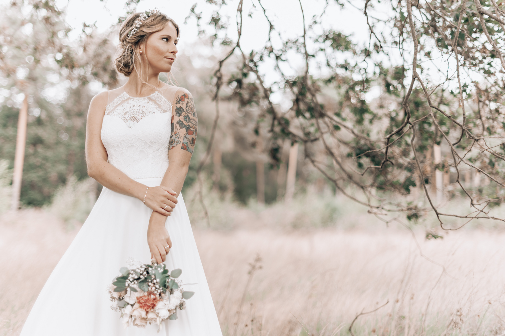 Hochzeitsfotograf Bocholt - Shooting in der Dingdener Heide