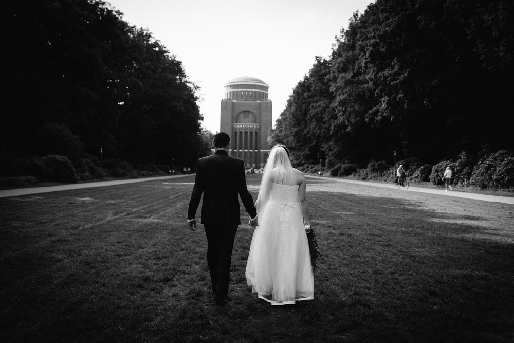 Hochzeitsfotograf Hamburg - Stadtpark