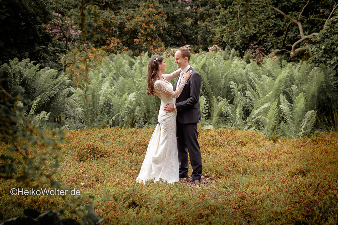 Hochzeitsfotografie Hannover Berggarten