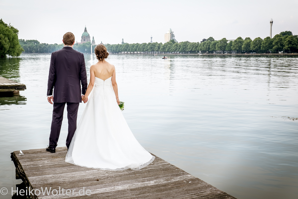 Hochzeitsfotografie Hannover Maschsee