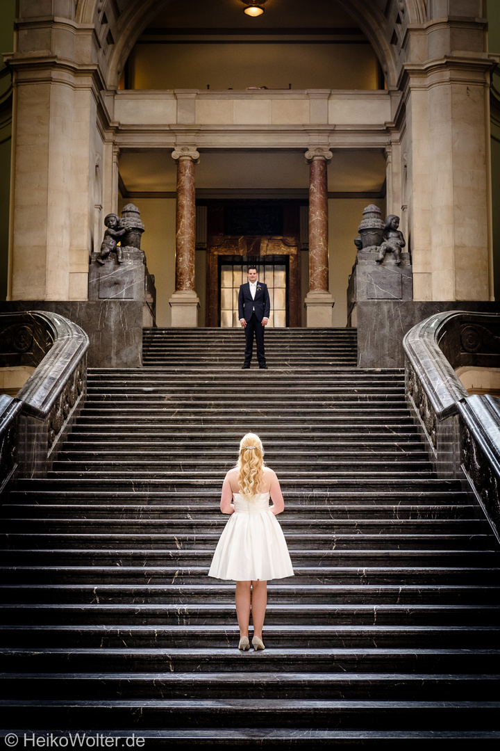 Hochzeitsfotografie Hannover Rathaus