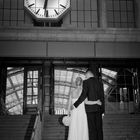 Hochzeitsfotos im Leipziger Hauptbahnhof