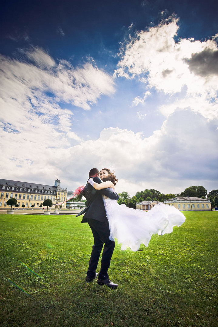 Hochzeitsfotoshooting in Karlsruhe