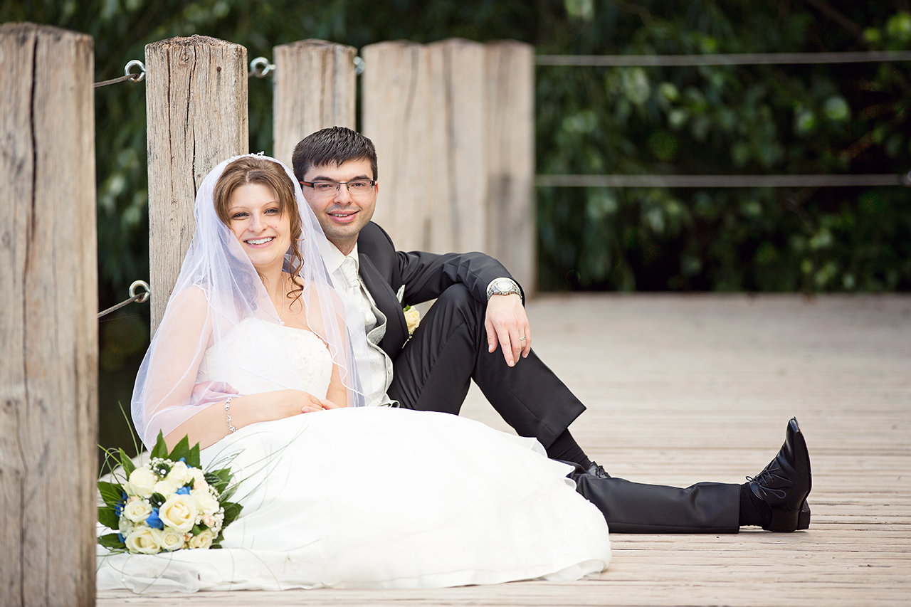 Hochzeitspaar Fotoshooting