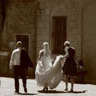 Hochzeitspaar in Siena