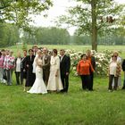 Hochzeitspanorama - Hochzeitsfoto - Gruppenfoto