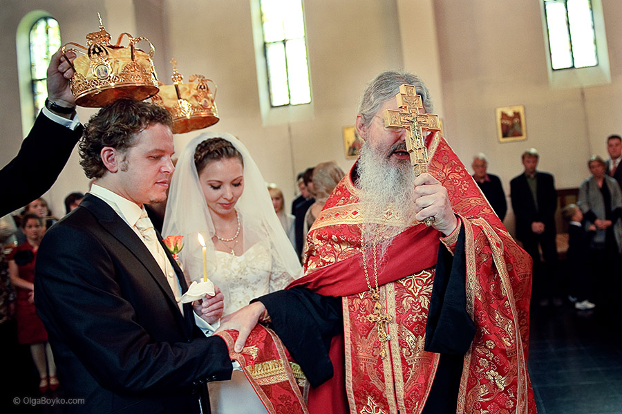 Hochzeitsreportage :: kirchliche Trauung in München