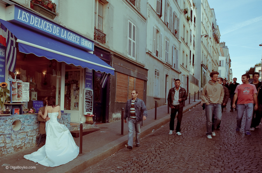 Hochzeitsreportage :: Paris, Montmartre 2