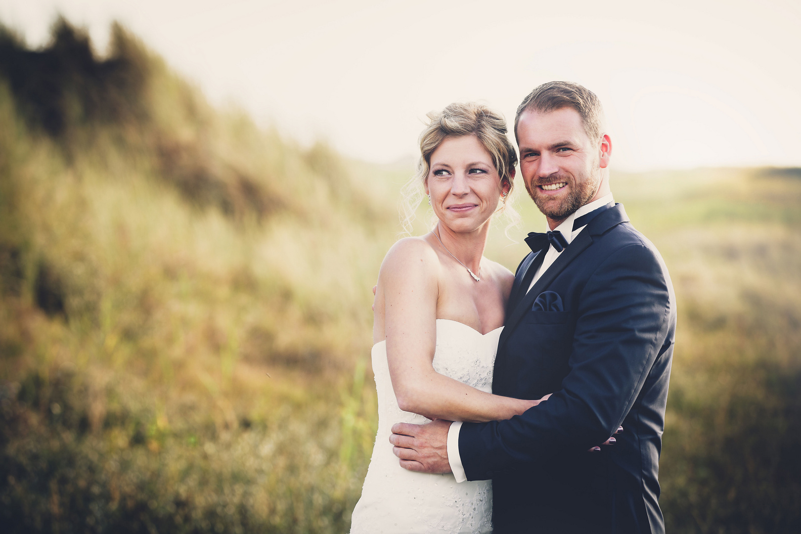 Hochzeitsshooting am Strand von Sankt Peter Ording