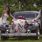 Hochzeitsshooting mit Old Car