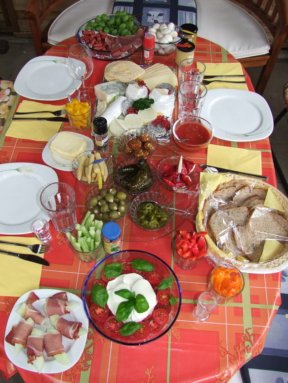 Hochzeitstag - Frühstück mit Glückwunsch