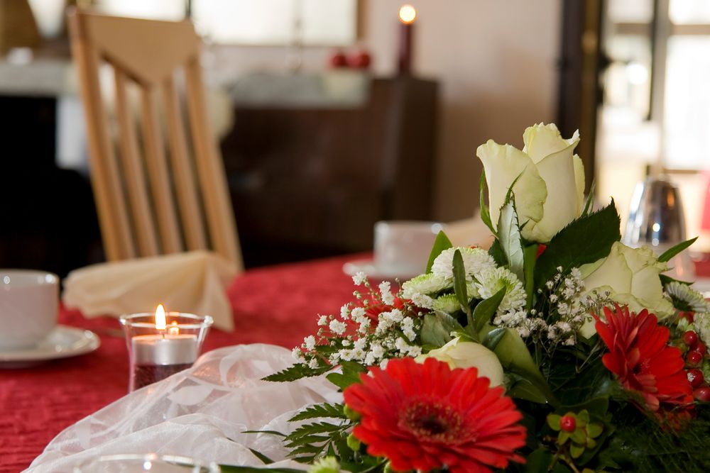 Hochzeitstischdeko