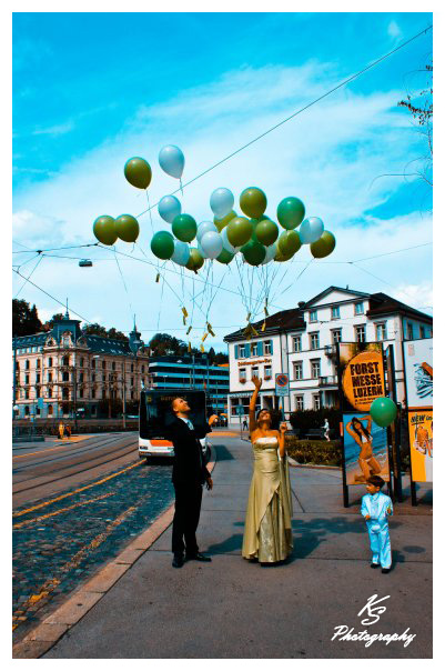 Hochzeitswunsche In Der Luft Foto Bild Hochzeit Menschen Bilder Auf Fotocommunity