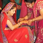 Hochzeitszeremonien in Jaipur Indien