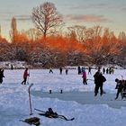 Hockey on Trout Lake