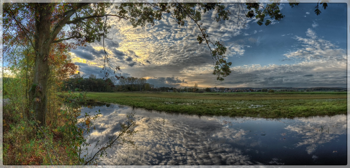 Höchst am Abend