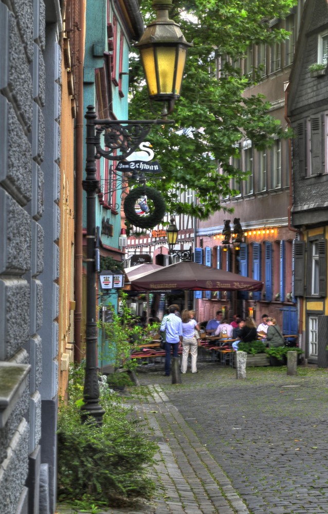 Höchst, in den Gassen der Altstadt