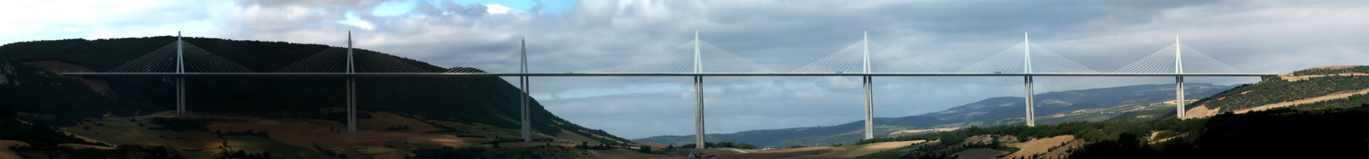 Höchste Brücke der Welt - Viaduc de Millau...