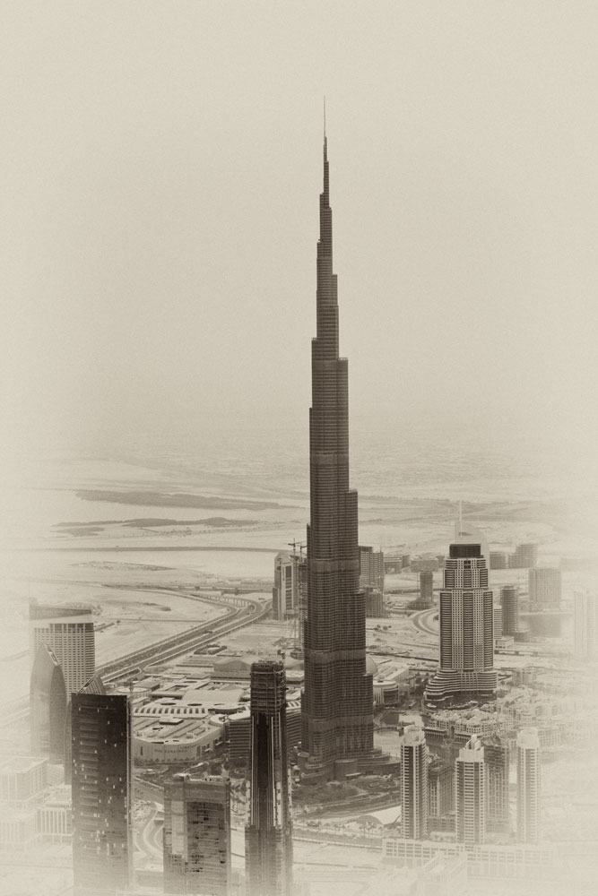 Höchste Gebäude der Welt "Burj Khalifa" in Dubai.