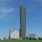 Höchste Siloturm der Welt 125 Metern inklusive Antenne