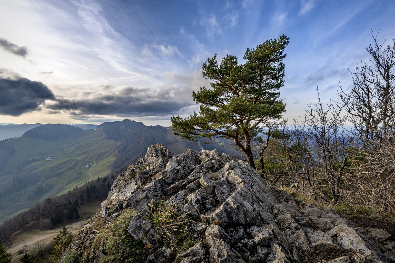 Höchster "Gipfel" im Kanton Baselland (1204 m)