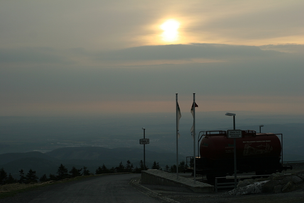 höchstgelegener Kesselwagen im Harz