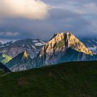 Höfats im Abendlicht