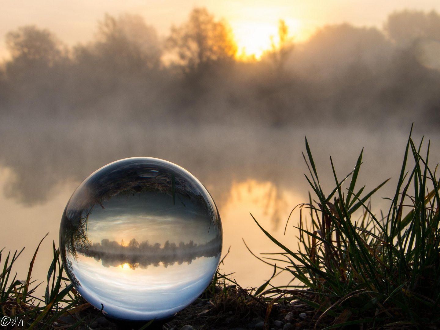 Höglinger Weiher mit Lensball