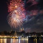 Höhenfeuerwerk am Dom