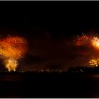 Höhenfeuerwerk beim Seenachtsfest in Konstanz