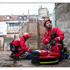 Höhenretter im Einsatz