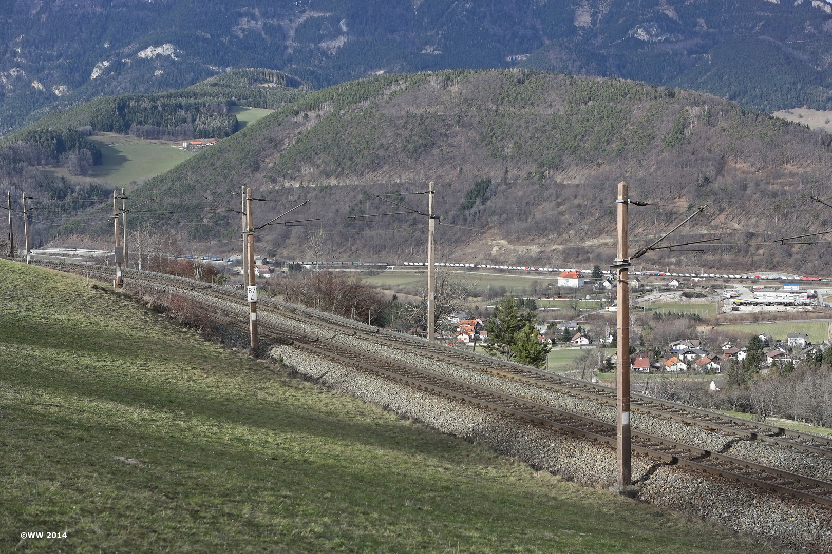 ´Höhenunterschiede - mit Blick ins Tal`