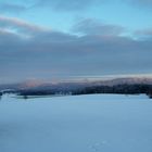 Höhenzüge Fichtelgebirge im Sonnenschein